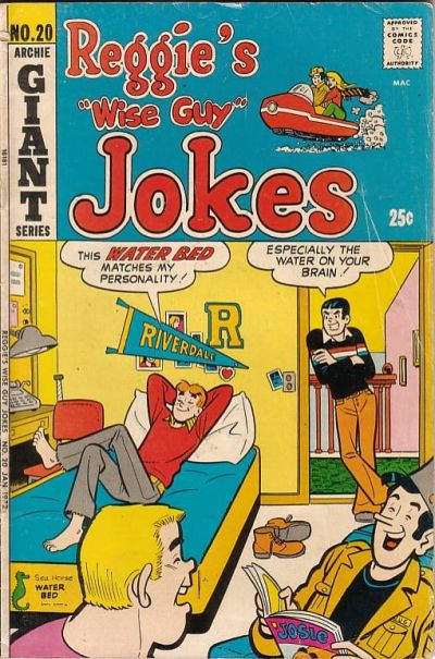 Cover for Reggie's Wise Guy Jokes (Archie, 1968 series) #20