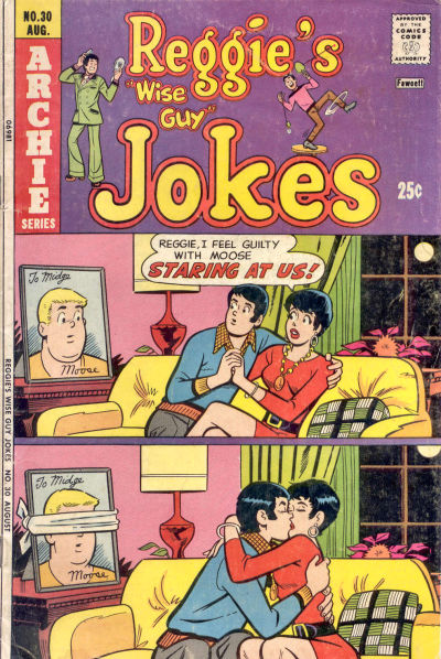 Cover for Reggie's Wise Guy Jokes (Archie, 1968 series) #30