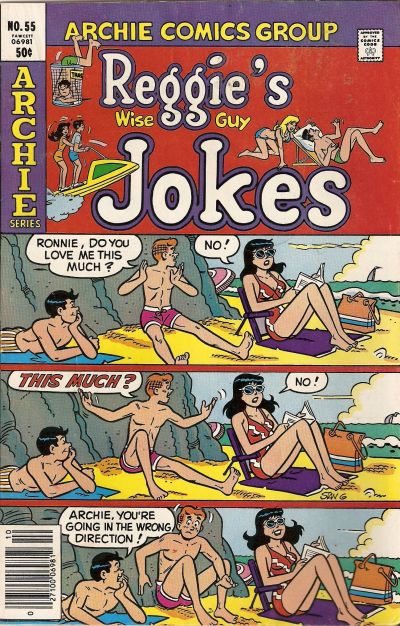 Cover for Reggie's Wise Guy Jokes (Archie, 1968 series) #55