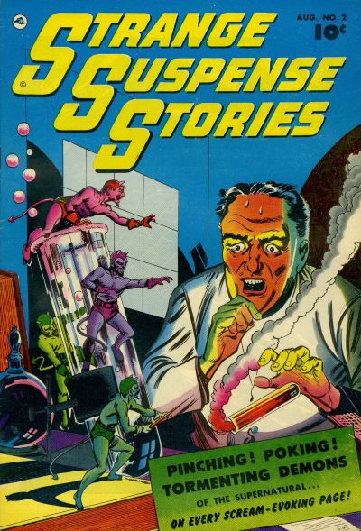 Cover for Strange Suspense Stories (Fawcett, 1952 series) #2