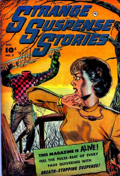 Cover for Strange Suspense Stories (Fawcett, 1952 series) #3