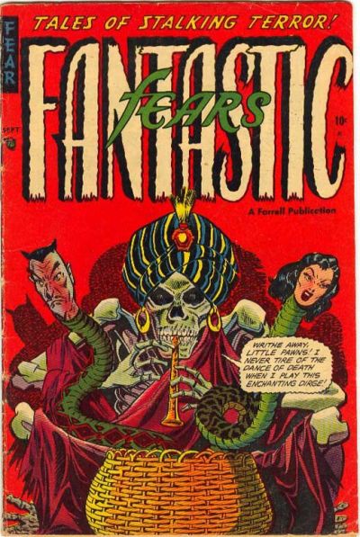 Cover for Fantastic Fears (Farrell, 1953 series) #3