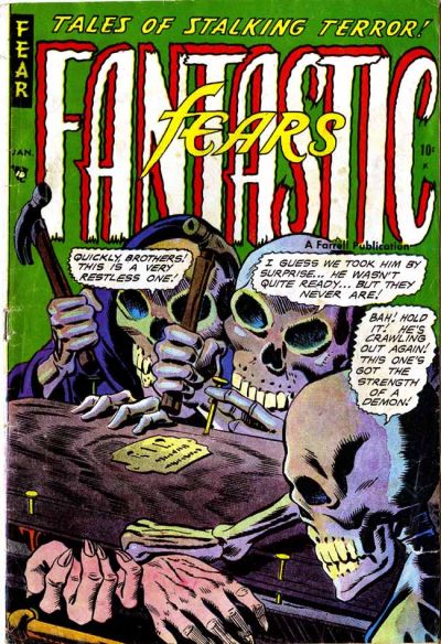 Cover for Fantastic Fears (Farrell, 1953 series) #5