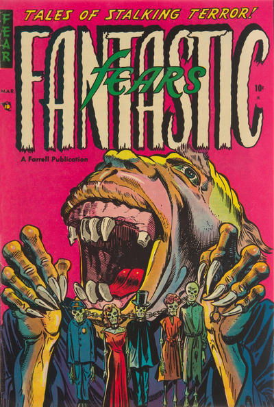 Cover for Fantastic Fears (Farrell, 1953 series) #6