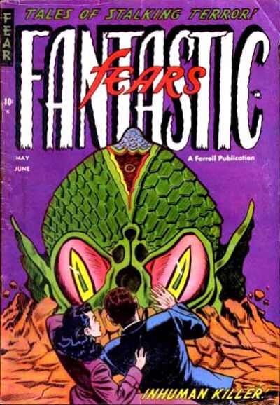 Cover for Fantastic Fears (Farrell, 1953 series) #7