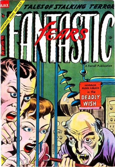 Cover for Fantastic Fears (Farrell, 1953 series) #9
