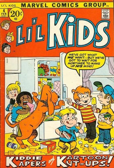 Cover for Li'l Kids (Marvel, 1970 series) #4