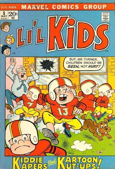 Cover for Li'l Kids (Marvel, 1970 series) #5