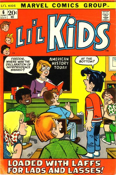 Cover for Li'l Kids (Marvel, 1970 series) #6