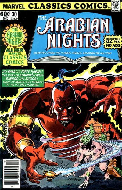 Cover for Marvel Classics Comics (Marvel, 1976 series) #30 - The Arabian Nights [Standard Edition]