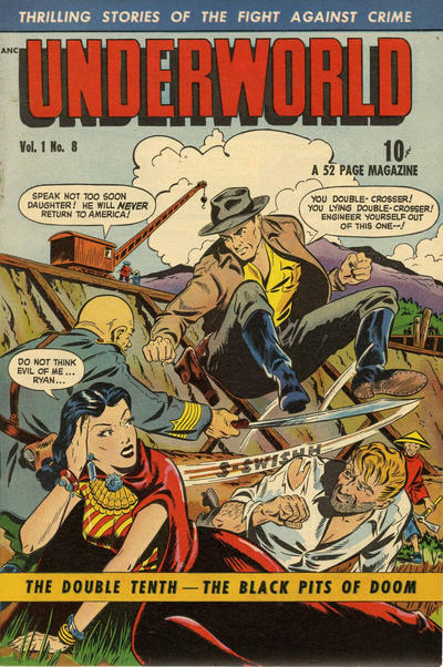 Cover for Underworld (D.S. Publishing, 1948 series) #v1#8