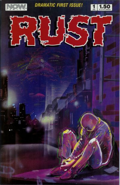 Cover for Rust (Now, 1987 series) #1