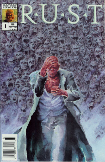 Cover for Rust (Now, 1989 series) #1 [Newsstand]