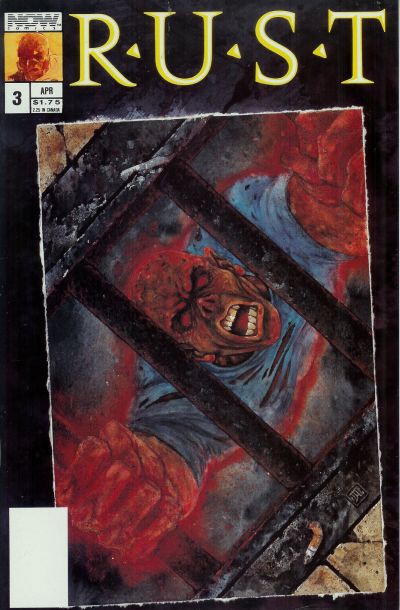 Cover for Rust (Now, 1989 series) #3 [Direct]