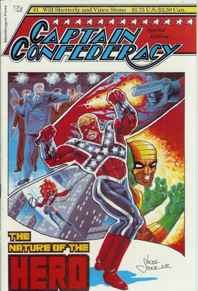 Cover for Captain Confederacy Special Edition (SteelDragon Press, 1987 series) #1