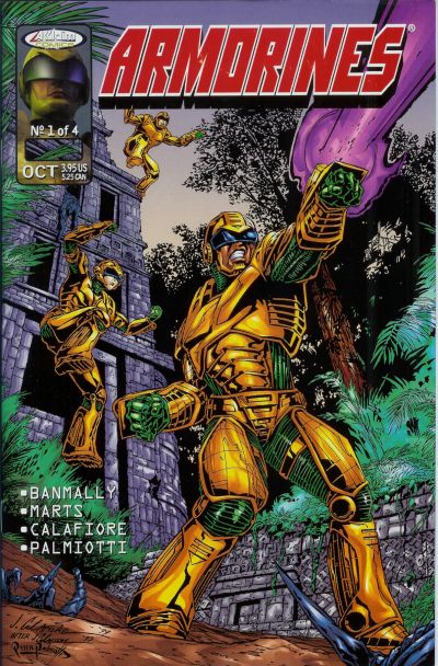 Cover for Armorines (Acclaim / Valiant, 1999 series) #1