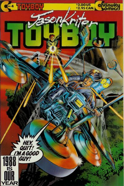 Cover for Toyboy (Continuity, 1986 series) #4 [Direct]