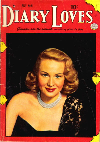 Cover for Diary Loves (Quality Comics, 1949 series) #6