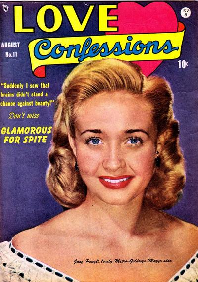 Cover for Love Confessions (Quality Comics, 1949 series) #11