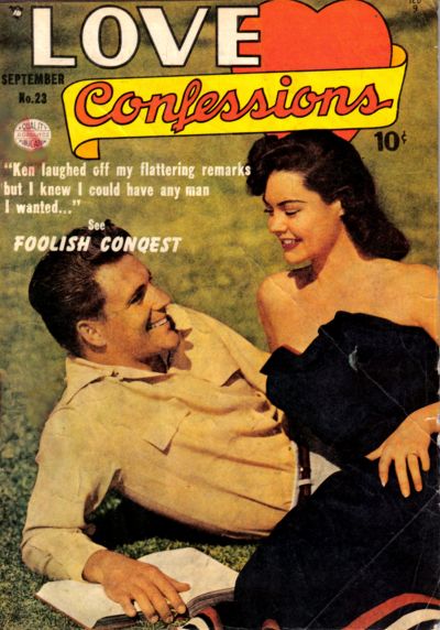 Cover for Love Confessions (Quality Comics, 1949 series) #23