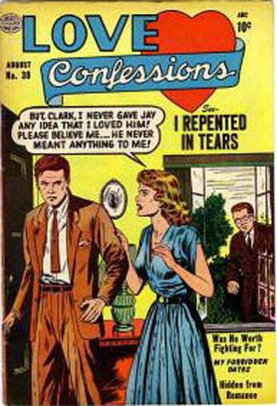 Cover for Love Confessions (Quality Comics, 1949 series) #38