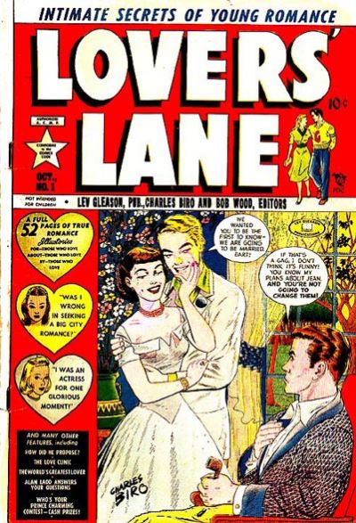 Cover for Lovers' Lane (Lev Gleason, 1949 series) #1