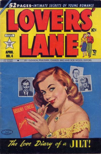 Cover for Lovers' Lane (Lev Gleason, 1949 series) #4