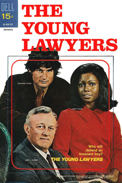 Cover for The Young Lawyers (Dell, 1971 series) #1