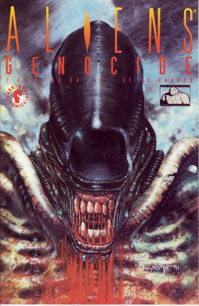 Cover for Aliens: Genocide (Dark Horse, 1991 series) #1