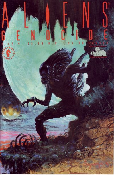 Cover for Aliens: Genocide (Dark Horse, 1991 series) #3