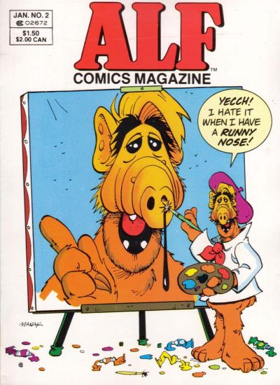 Cover for ALF Comics Magazine (Marvel, 1988 series) #2