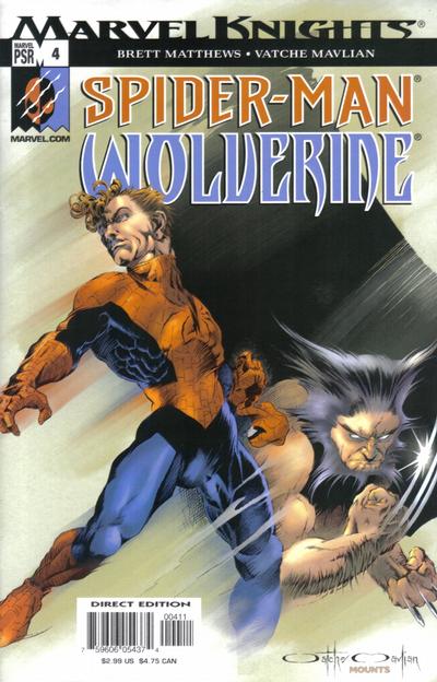 Cover for Spider-Man & Wolverine (Marvel, 2003 series) #4