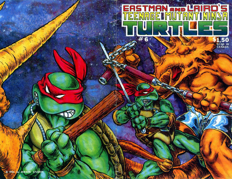 Cover for Teenage Mutant Ninja Turtles (Mirage, 1984 series) #6