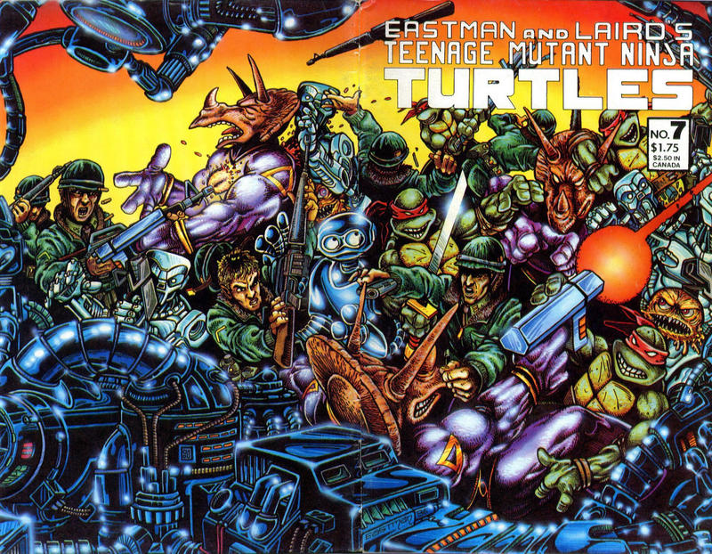 Cover for Teenage Mutant Ninja Turtles (Mirage, 1984 series) #7