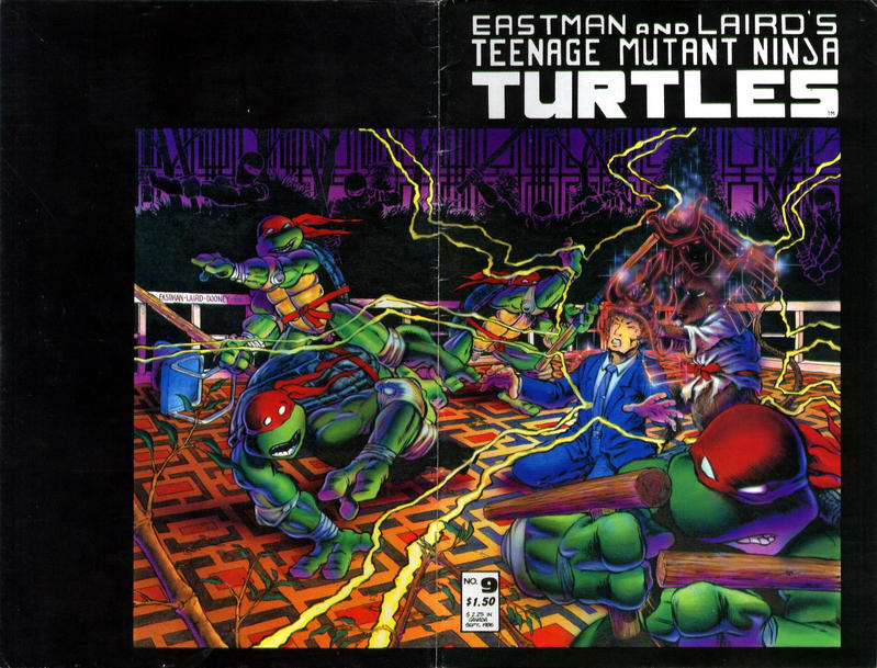 Cover for Teenage Mutant Ninja Turtles (Mirage, 1984 series) #9