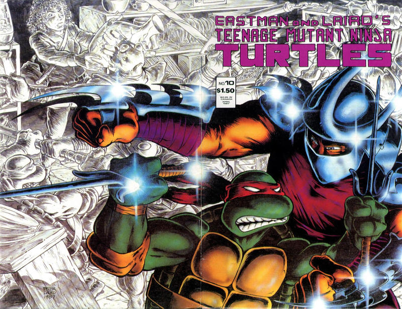 Cover for Teenage Mutant Ninja Turtles (Mirage, 1984 series) #10