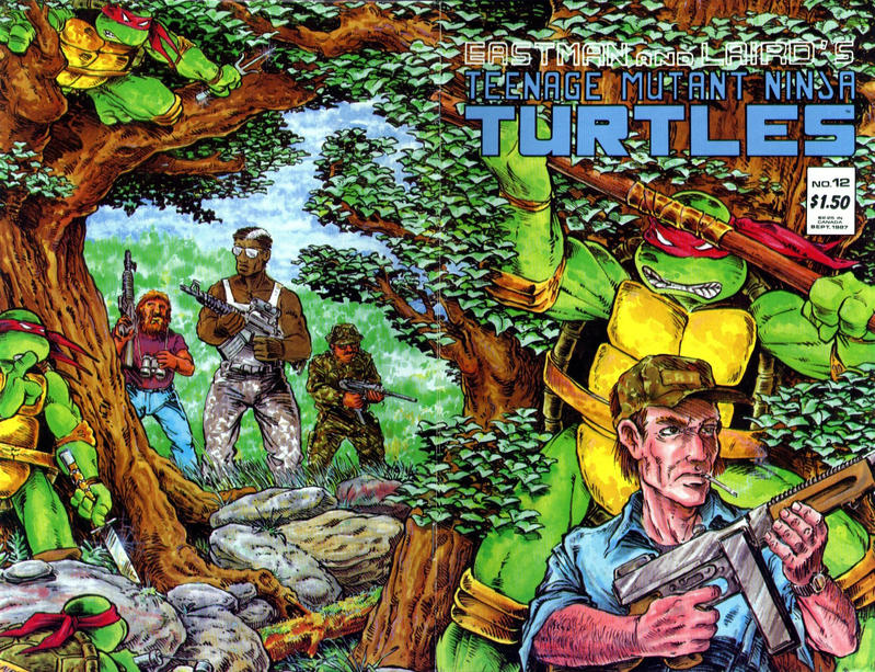Cover for Teenage Mutant Ninja Turtles (Mirage, 1984 series) #12