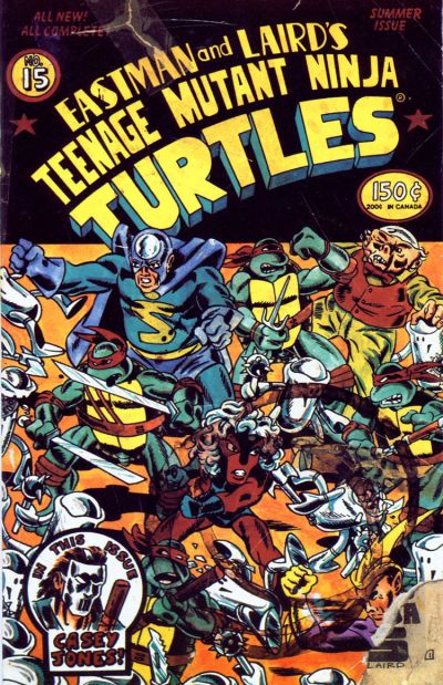 Cover for Teenage Mutant Ninja Turtles (Mirage, 1984 series) #15