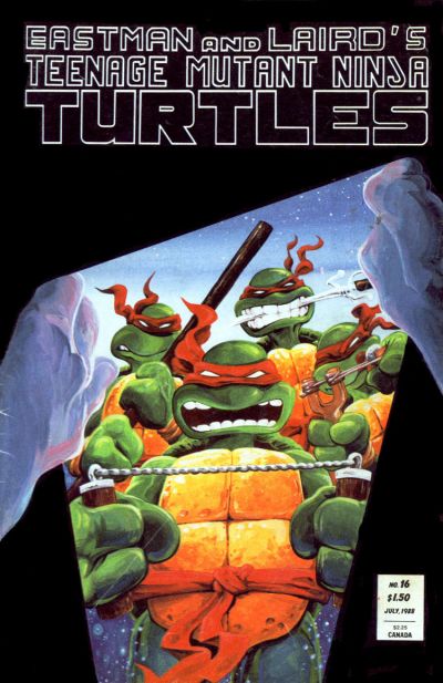 Cover for Teenage Mutant Ninja Turtles (Mirage, 1984 series) #16