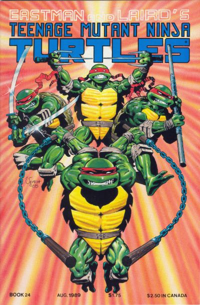 Cover for Teenage Mutant Ninja Turtles (Mirage, 1984 series) #24