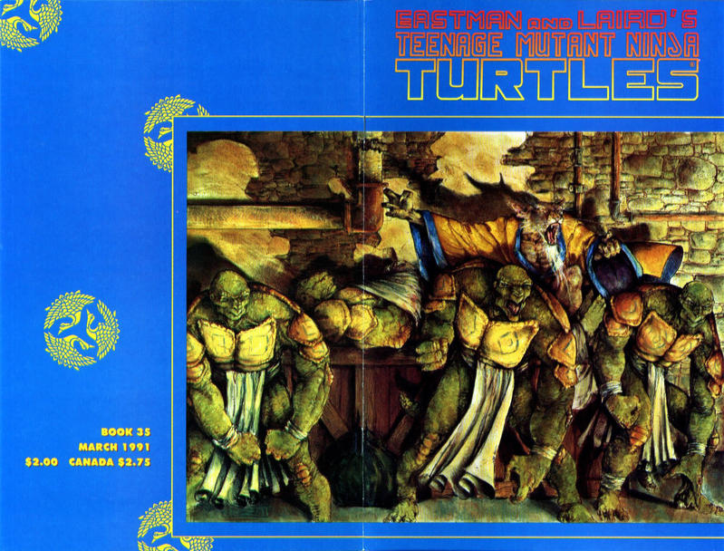 Cover for Teenage Mutant Ninja Turtles (Mirage, 1984 series) #35