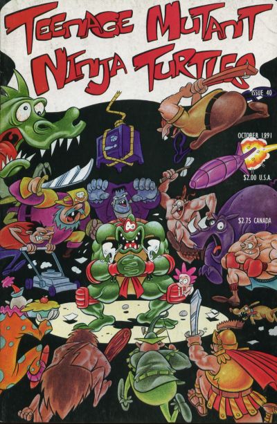Cover for Teenage Mutant Ninja Turtles (Mirage, 1984 series) #40