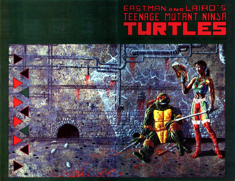 Cover for Teenage Mutant Ninja Turtles (Mirage, 1984 series) #44