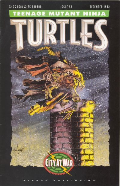 Cover for Teenage Mutant Ninja Turtles (Mirage, 1984 series) #54
