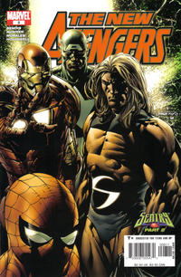 Cover for New Avengers (Marvel, 2005 series) #8 [Direct Edition]