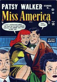 Cover Thumbnail for Miss America (Marvel, 1953 series) #51