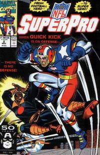 Cover Thumbnail for NFL Superpro (Marvel, 1991 series) #2 [Direct]