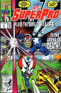Cover Thumbnail for NFL Superpro (Marvel, 1991 series) #4 [Direct]