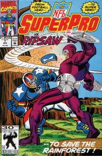 Cover Thumbnail for NFL Superpro (Marvel, 1991 series) #7 [Direct]