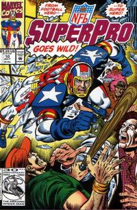 Cover Thumbnail for NFL Superpro (Marvel, 1991 series) #10 [Direct]